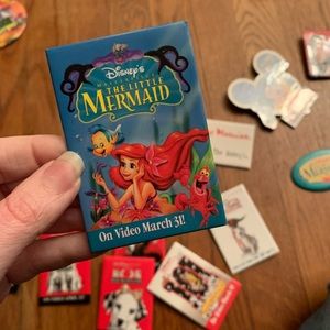 Vintage The Little Mermaid Promotional Pin
